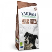 Alimentation pour chien - Croquettes au poulet et poisson avec herbes pour chiens senior BIO - Yarrah - Herboristerie Bardou™