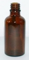 Conditionnement - Flacon verre rond Ø18 DIN jaune 50 ml - Herbo-phyto® - Herboristerie Bardou™