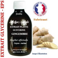 Extrait plante glycérine - EPS - Gingembre (zingiber officinale) - Herbo-phyto® - Herboristerie Bardou™