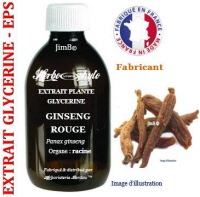 Extrait plante glycérine - EPS - Ginseng (panax ginseng) - Herbo-phyto® - Herboristerie Bardou™