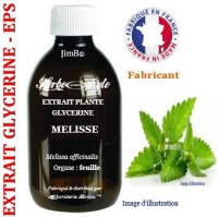 Extrait plante glycérine - EPS - Mélisse (melissa officinalis) - Herbo-phyto® - Herboristerie Bardou™