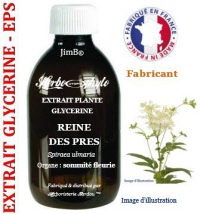 Extrait plante glycérine - EPS - Reine des près (spiraea ulmaria) - Herbo-phyto® - Herboristerie Bardou™