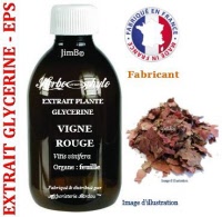 Extrait plante glycérine - EPS - Vigne rouge (vitis vinifera) - Herbo-phyto® - Herboristerie Bardou™