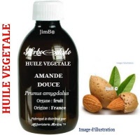 Huile végétale - Amande douce (prunus amygdalus) BIO - Herbo-aroma - Herboristerie Bardou™ 