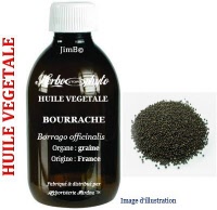Huile végétale - Bourrache (borrago officinalis) BIO - Herbo-aroma - Herboristerie Bardou™ 