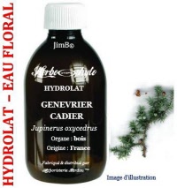 Hydrolat - Genèvrier cadier (juniperus oxycedrus) - Herbo-aroma - Herboristerie Bardou™ 