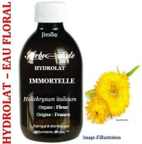 Hydrolat - Immortelle (helichrysum italicum) - Herbo-aroma - Herboristerie Bardou™ 