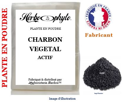 Plante en poudre - Charbon végétale actif poudre - Herbo-phyto® -  Herboristerie Bardou™