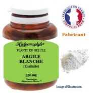 Plante en gélule - Argile blanche (koalinite) - Herbo-aroma - Herboristerie Bardou™ 