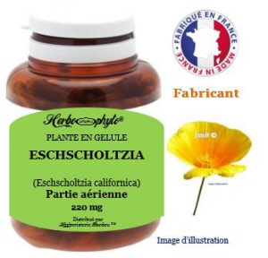 Plante en gélule - Eschscholtzia (eschscholtzia californica) - Herboristerie Bardou™