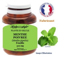 Plante en gélule - Menthe poivrée (mentha piperita) - Herboristerie Bardou™