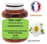 Plante en gélule - Partenelle (chrysanthemum parthenium) - Herboristerie Bardou™