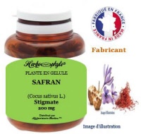 Plante en gélule - Safran (crocus sativus L) - Herboristerie Bardou™