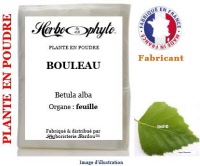 Plante en poudre - Bouleau (betula alba) poudre - Herbo-phyto® - Herboristerie Bardou™
