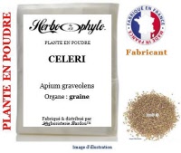 Plante en poudre - Céleri (apium graveolens var dulce) poudre - Herboristerie Bardou™