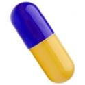 Conditionnement - Gélules vides - classiques - taille 0 (0.68 ml) - bleu foncé / jaune foncé opaque - sachet de 5 000 - Herbo-phyto® - Herboristerie Bardou™