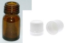 Conditionnement - Flacon verre rond Ø18 Ital jaune 3 ml - homéo codigoutte inviolable - Pack de 10 - Herbo-phyto® - Herboristerie Bardou™