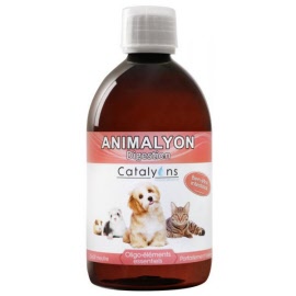 Complément alimentaire animaux - Animalyon digestion - flacon 500 ml - Catalyons - Herboristerie Bardou™
