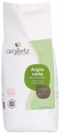 Argile verte moulue fine - Argiletz - Herboristerie Bardou™ 
