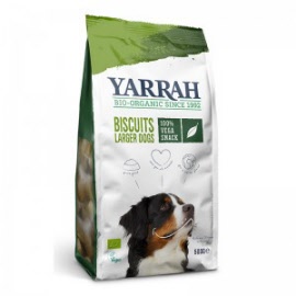 Alimentation pour chien - Biscuits végétariens pour chiens BIO - Sac 500 g - Yarrah - Herboristerie Bardou™