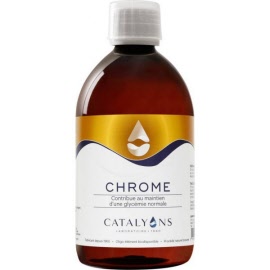 Complément alimentaire - Chrome - flacon 500 ml - Catalyons - Herboristerie Bardou™