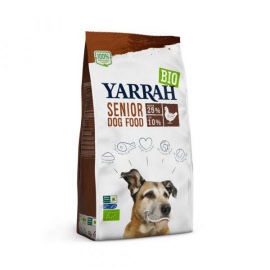 Alimentation pour chien - Croquettes au poulet et poisson avec herbes pour chiens senior BIO - sac 2 Kg - Yarrah - Herboristerie Bardou™