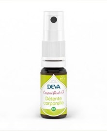 Elixir floral Deva® - Détente corporelle - flacon 10 ml spray - Herboristerie Bardou™
