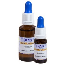 Elixir floral Deva® -  Consoude (symphytum officinale) BIO - flacon 10 ml - Herboristerie Bardou™