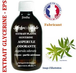 Extrait plante glycérine - EPS - Aspérule odorante (asperula odorata) partie aérienne - flacon 1 litre - Herbo-phyto - Herboristerie Bardou™