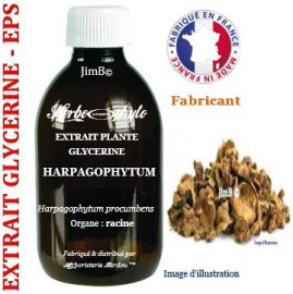 Extrait plante glycérine - EPS - Harpagophytum (harpagophytum procumbens) racine - flacon 500 ml - Herbo-phyto® - Herboristerie Bardou™