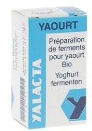 Ferment pour yaourt BIO - boite 4 g - Yalacta - Herboristerie Bardou™