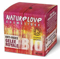 Cosmétique - Crème gelée royale BIO - pot 50 ml - Nature love - Herboristerie Bardou™