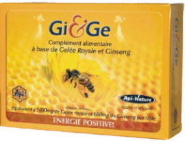 Gi & Ge - boite 20 x10 ml - Api-nature - Herboristerie Bardou™