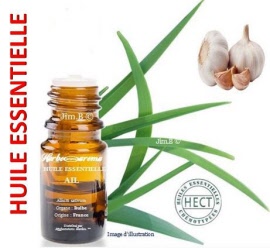 Huile essentielle - Ail (allium sativum) bulbe - flacon 15 ml - Herbo-aroma - Herboristerie Bardou™ 