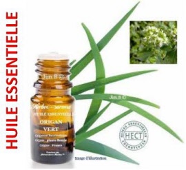 Huile essentielle - Origan vert (origanum heracleoticum) plante fleurie - flacon 100 ml - Herbo-aroma - Herboristerie Bardou™ 