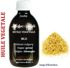 Huile végétale - Blé (triticum vulgare) germe - flacon 250 ml - Herbo-aroma - Herboristerie Bardou™ 