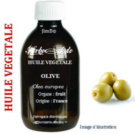 Huile végétale - Olive (olea europea) pulpe BIO - flacon 50 ml - Herbo-aroma - Herboristerie Bardou™ 
