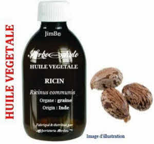 Huile végétale - Ricin (ricinus communis) graine BIO - flacon 100 ml - Herbo-aroma - Herboristerie Bardou™ 
