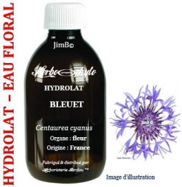 Hydrolat - Bleuet (centaurea cyanus) fleur BIO - flacon 500 ml - Herbo-aroma - Herboristerie Bardou™ 