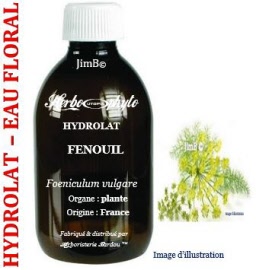 Hydrolat - Fenouil (foeniculum vulgare) plante BIO - flacon 1 litre - Herbo-aroma - Herboristerie Bardou™ 