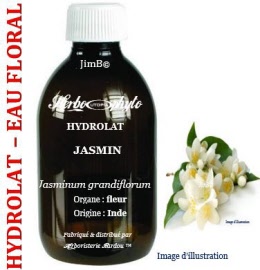 Hydrolat - Jasmin (jasminum grandiflorum) fleur SAUV - flacon 1 litre - Herbo-aroma - Herboristerie Bardou™ 