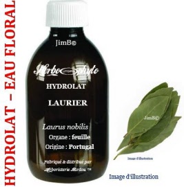 Hydrolat - Laurier (laurus nobilis) feuille BIO - flacon 1 litre - Herbo-aroma - Herboristerie Bardou™ 