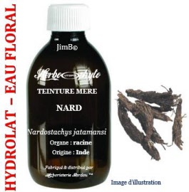 Hydrolat - Nard (nardostachys jatamansi) racine - flacon SAUV 500 ml - Herbo-aroma - Herboristerie Bardou™ 