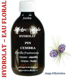 Hydrolat - Pin cembra (pinus cembra) aiguille BIO - flacon 250 ml - Herbo-aroma - Herboristerie Bardou™ 