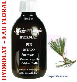 Hydrolat - Pin des montagnes (pinus mugo) aiguille BIO - flacon 250 ml - Herbo-aroma - Herboristerie Bardou™