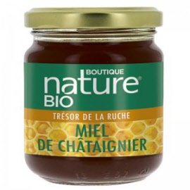 Miel de chataignier BIO - pot 250 g - Boutique nature - Herboristerie Bardou™ 