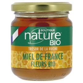 Miel de fleurs BIO - pot 250 g - Boutique nature - Herboristerie Bardou™ 