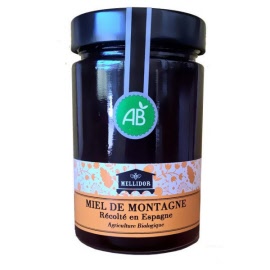 Miel de montagne BIO - pot 400 g - Melidor - Herboristerie Bardou™ 