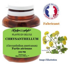 Plante en gélule - Chrysanthellum (chrysanthellum americanum) partie aérienne (325 mg) - pot 120 gélules - Herbo-phyto - Herboristerie Bardou™ 