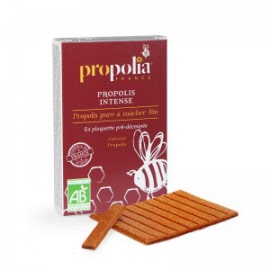 Complément alimentaire - Propolis pure a macher BIO - boite 10 x 1 g - Propolia - Herboristerie Bardou™